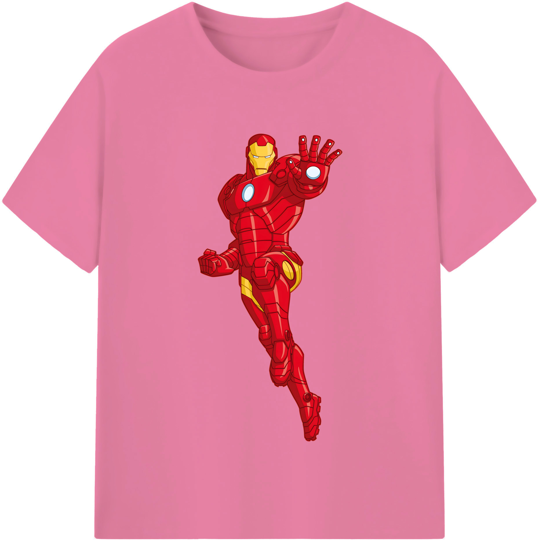 （画像用） アベンジャーズ The Avengers 綿100％半袖Tシャツ（フロントプリント）